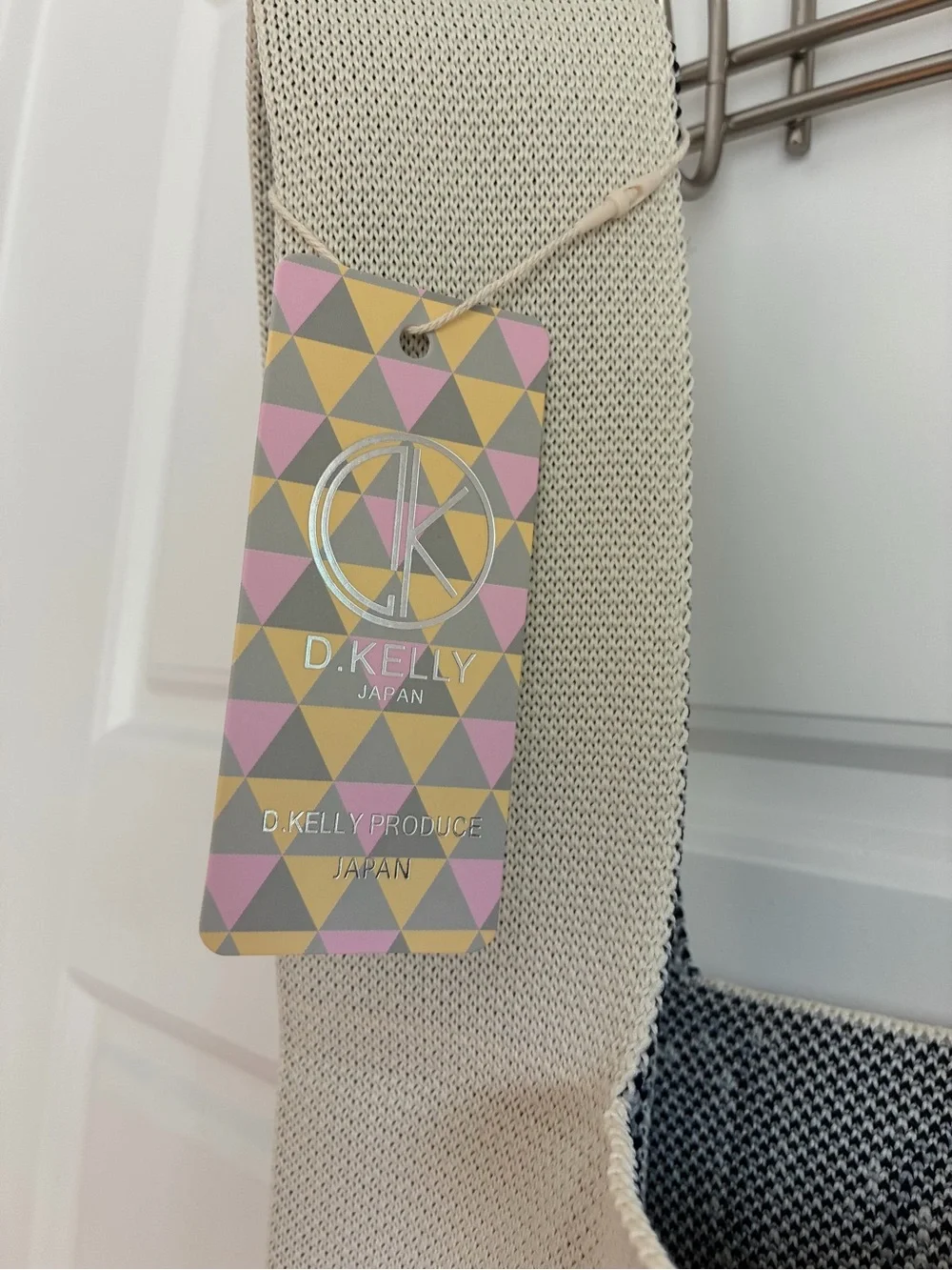 Cat Pattern Beige & Gray Tote Bag for Cat Lovers